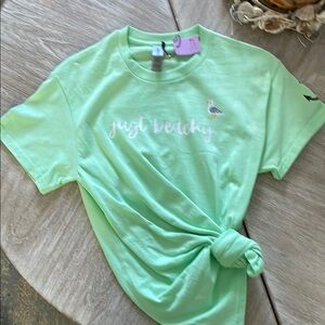 Gildan Light Green Short Sleeve Tee